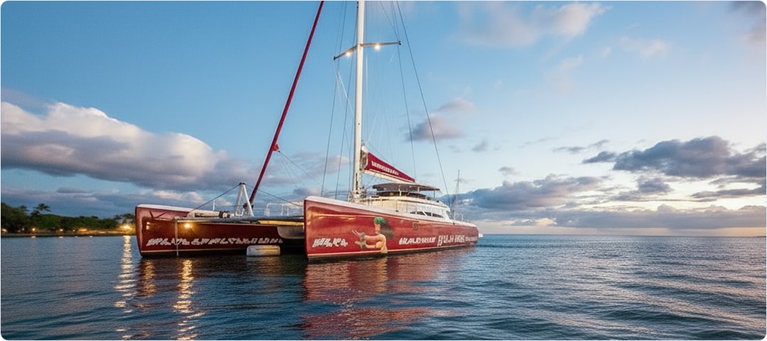 Hula Girl Deluxe Dinner Sail